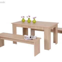 TABLE MUNCHEN SET + 2 BANCS 33