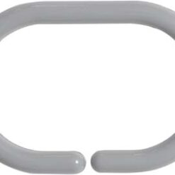 12 ANNEAUX DE DOUCHE Divers coloris - MARRON