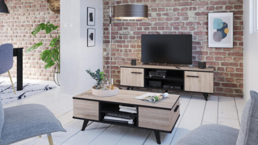BANC TV 2PO/2 NICHES WAYNE