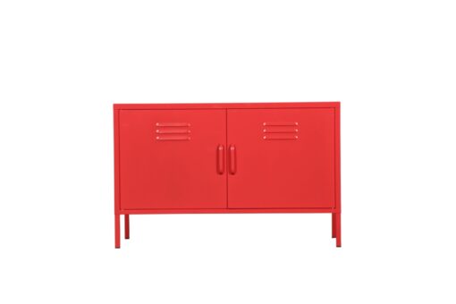 MEUBLE BAS MÉTAL 2 PORTES 3 coloris