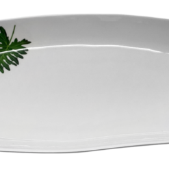 PLAT OVALE FEUILLE