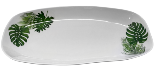 PLAT OVALE FEUILLE