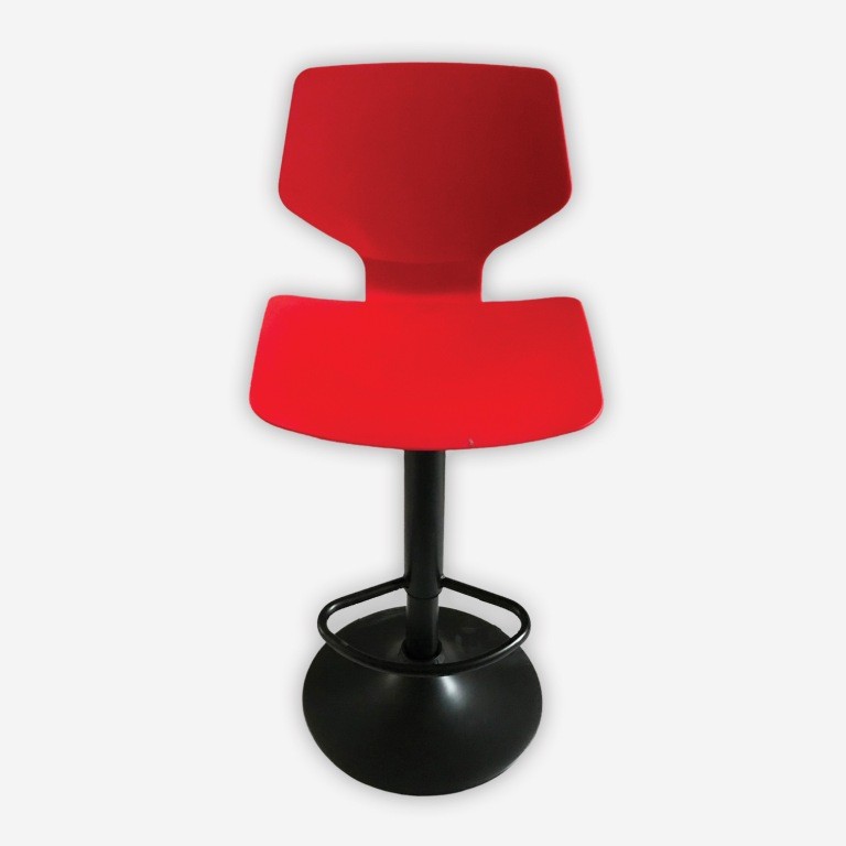 Tabouret marche pied pliable antiderapant 3 couleurs assorties  noir/gris/rouge 36x30xh32cm