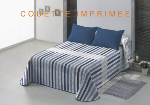 couette imprimée double face