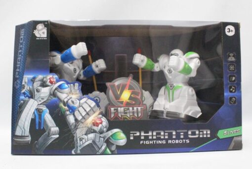 SET 2 ROBOTS RADIO COMMANDE COMBATTANTS
