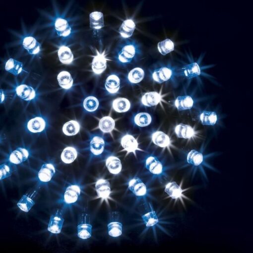 GUIRLANDE SOLAIRE 200 LED BLANC