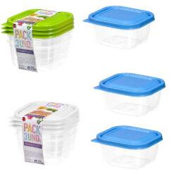 LOT BOITE CARREE ARAL MICRO ONDE - divers tailles