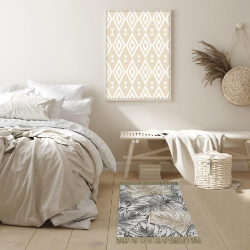TAPIS JUNGLE FRANGE 50 x 80 CM