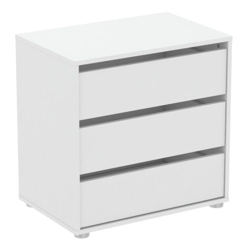 BLOC 3 TIROIRS BLANC