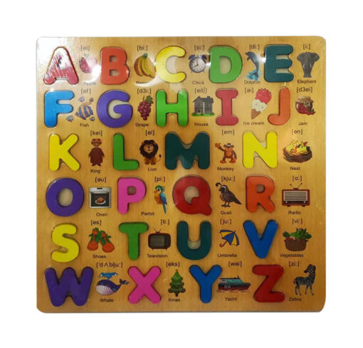 PUZZLE BOIS LETTRES