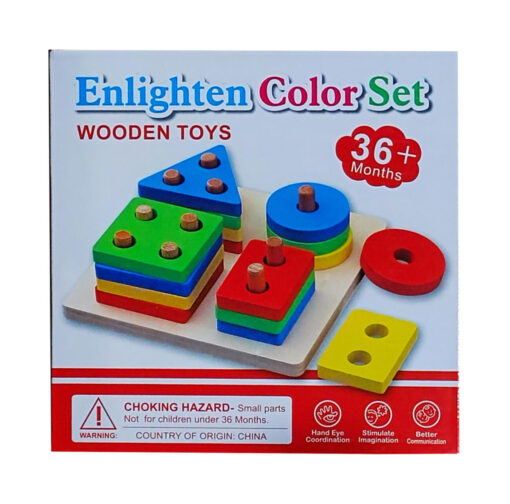 JEU EDUCATIF BOIS DES FORMES