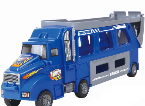 CAMION DE POLICE AVEC 6 VEHICULES