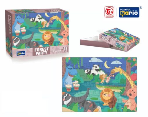 puzzle 48p les animaux de la s