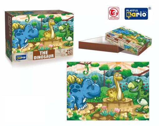 puzzle 60p les dinosaures