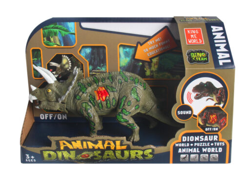 coffret tyranosaure avec son