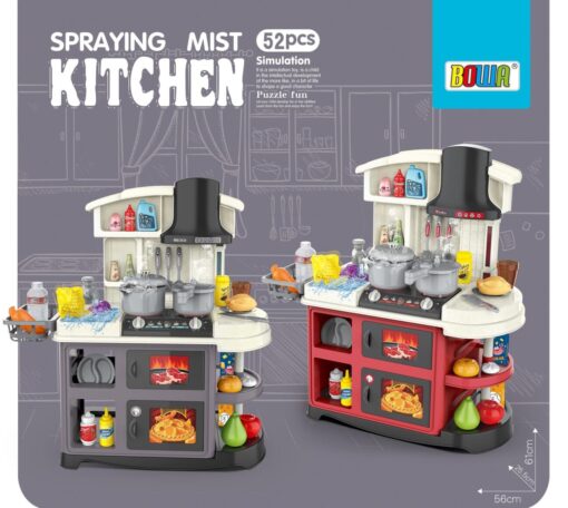 LA CUISINE TOUTE EQUIPEE 52 PIECES