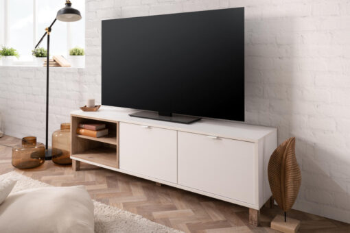 MEUBLE TELE 2 PORTES
