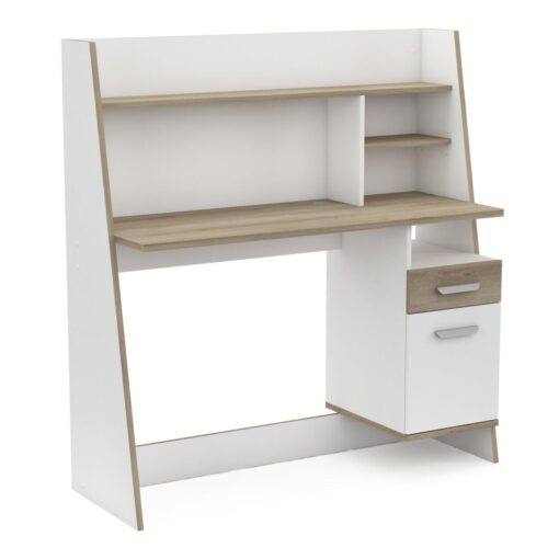 BUREAU DESIGN SURMEUBLE 1 PORTE 1 TIROIR