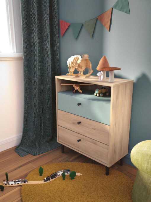 COMMODE 3 TIROIRS