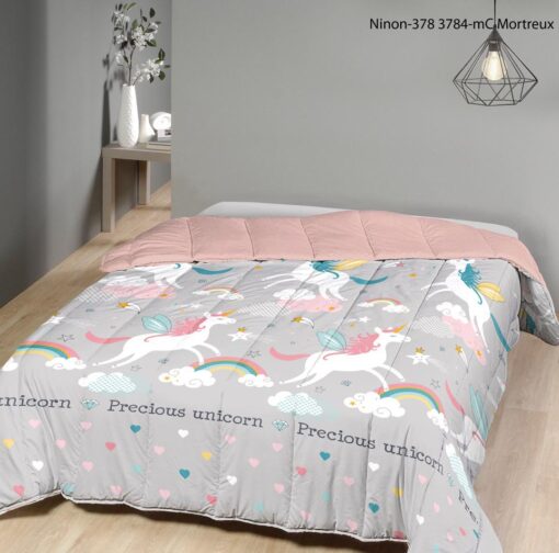 COUETTE 1 PLACE 140 * 200 - 2 motifs au choix