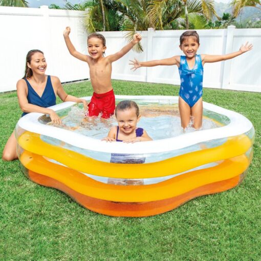 PISCINE FORME ETOILE 185X180