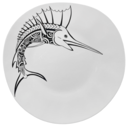 ASSIETTE CREUSE 22CM ESPADON