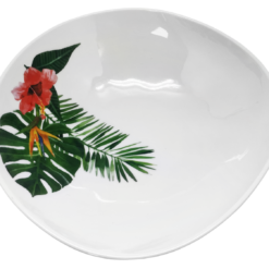 SALADIER 30CM HIBISCUS