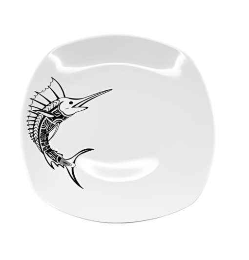 ASSIETTE CARRÉE HAURA - Diverses Tailles