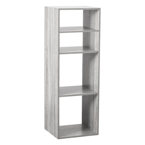 ETAGERE 2+2 CASES MIX GRIS
