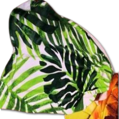 Serviette plage 70*140 FEUILES
