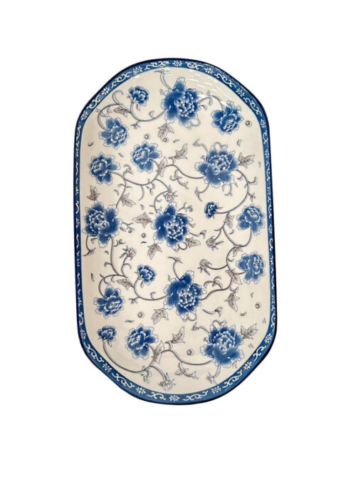 ASSIETTE POISSON PORCELAINE PI
