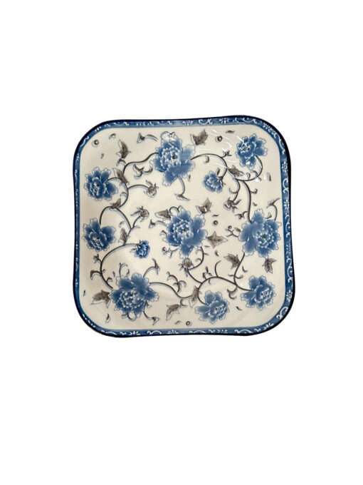 ASSIETTE CARREE PORCELAINE PIV