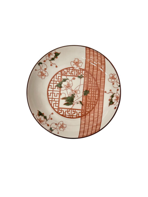 ASSIETTE PORCELAINE PROSPERITE 18cm