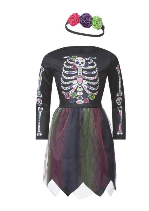 ROBE SQUELETTE ENFANT - deux tailles