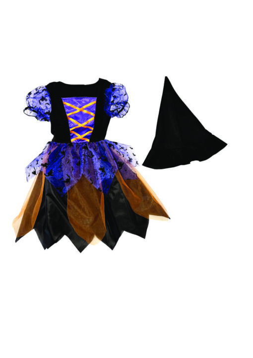 ROBE SORCIERE VIOLETTE - deux tailles