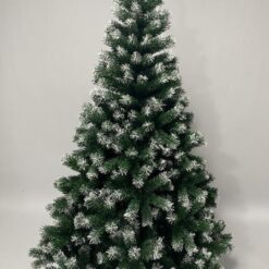 SAPIN DELUXE VERT BOUT BLANC - 2 tailles
