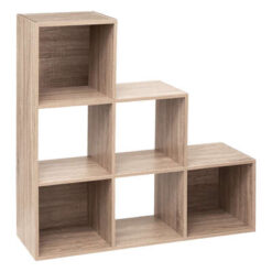 ETAGERE ESCALIER MIX NAT