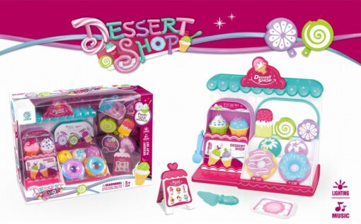 dinette gateau et glace