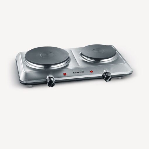 RECHAUD 2 PLAQUES INOX