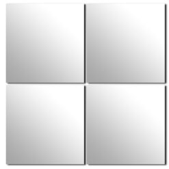 SET DE 4 MIROIRS CARRES 30X30