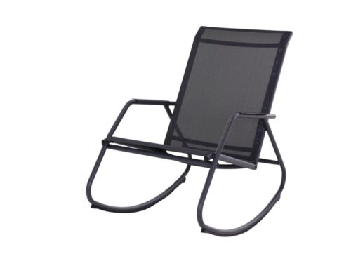 NOA ROCKING CHAIR ACIER/TPEP - GRAPHITE/GRIS