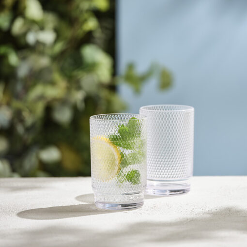 2 VERRES 430ML