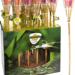 TORCHE DE JARDIN EN BAMBOU 76C