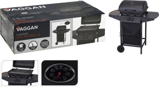 BBQ 2 BR?LEURS NOIR CE APPROVE