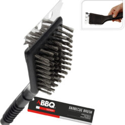 BROSSE BBQ AVEC GRATTOIR