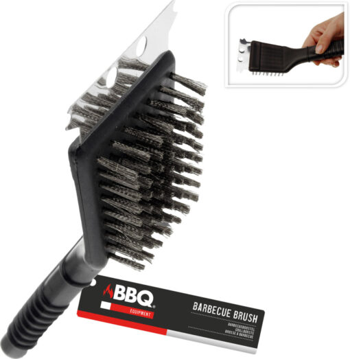 BROSSE BBQ AVEC GRATTOIR