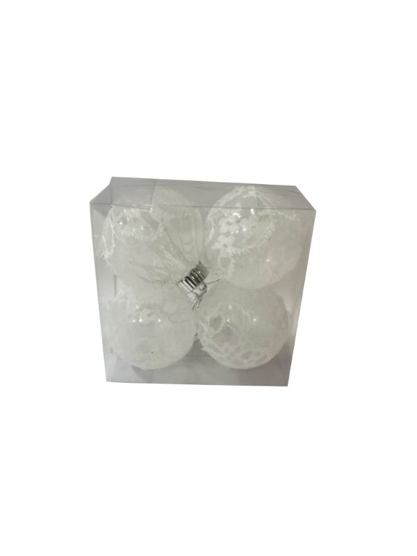 BOITE DE 4 BOULES ?8 BLANC