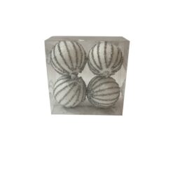 BOITE DE 4 BOULES ?8 BLANC