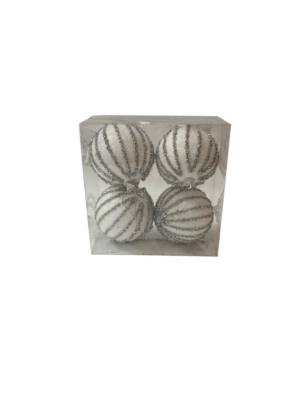 BOITE DE 4 BOULES ?8 BLANC