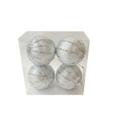 BOITE DE 4 BOULES ?8 ARGENT